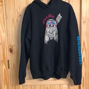 Wicked Fast Black Hoodie Size XL